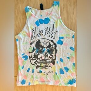 Obey Sleeveless T Shirt 2011 World Tour